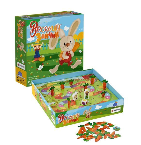 Настольная игра Blue Orange - Happy Bunny / Счастливый кролик (англ) 904802 фото