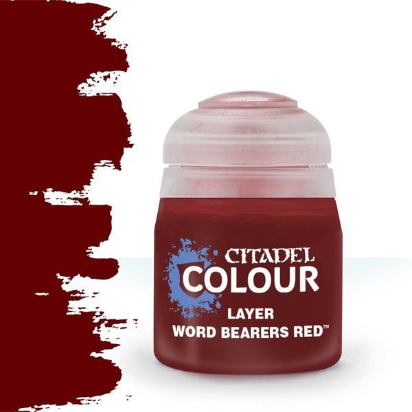 Краска Citadel - Layer: Word Bearers Red (12ml) (6-pack) 9918995111506 фото
