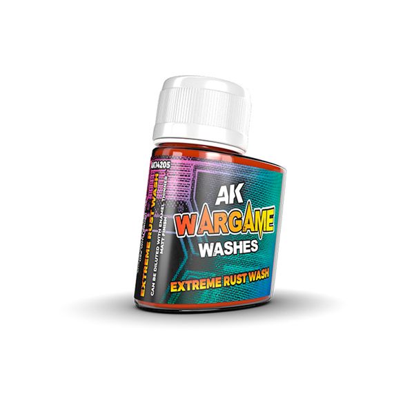 Краска AK - Washes: Extreme Rust Wash (35ml) AK14205 фото