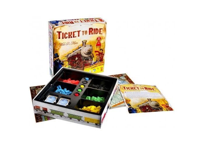 Настольная игра Days Of Wonder - Ticket to Ride. Core Game (Англ) DOW7201 фото