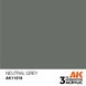 Краска AK - Standard: Neutral Grey AK11018 фото 2