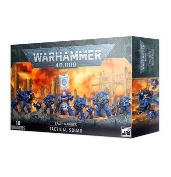 Ігровий набір GW - Warhammer 40000: Adeptus Astartes - Space Marine Tactical Squad 99120101216 фото