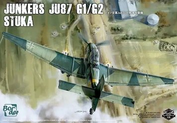 Сборная модель Border Model - 1/35 Немецкий самолёт JU87 G STUKA BF-002 фото