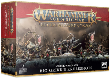 Ігровий набір GW - Age of Sigmar: Orruk Warclans - Big Grikks Kruleshots 99120209120 фото