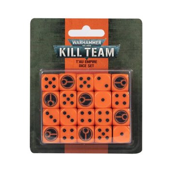 Гральні куби GW - Warhammer 40000. Kill Team: Tau Empire - Dice Set 99220113002 фото