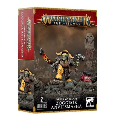 Набір мініатюр Warhammer Age of Sigmar Zoggrok Anvilsmasha 99120209113 фото