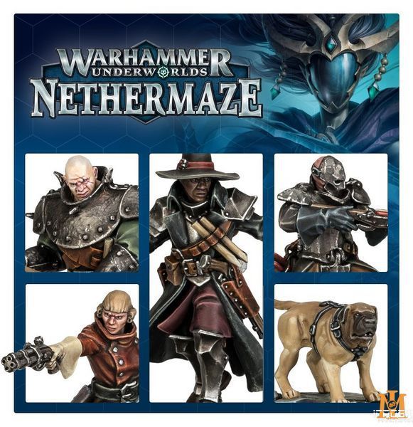 Ігровий набір GW - Warhammer Underworlds. Nethermaze: Hexbanes Hunters (Eng) 60120702001 фото