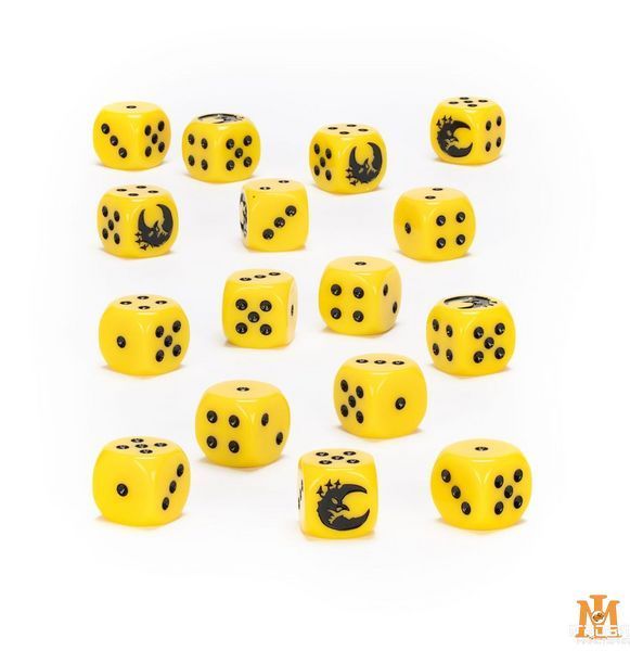 Гральні куби GW - Age of Sigmar: Gloomspite Gitz Dice 99220209009 фото