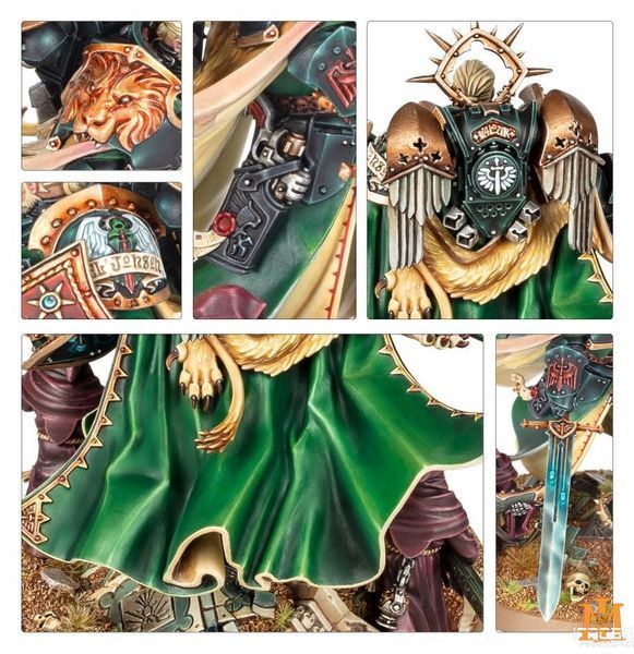 Игровой набор GW - Warhammer 40000: Dark Angels - Lion El-johnson 99120101378 фото