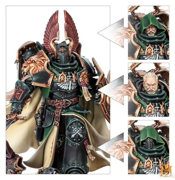 Игровой набор GW - Warhammer 40000: Dark Angels - Lion El-johnson 99120101378 фото