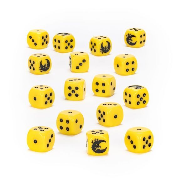 Гральні куби GW - Age of Sigmar: Gloomspite Gitz Dice 99220209009 фото