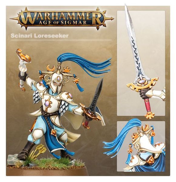 Игровой набор GW - Age of Sigmar: Lumineth Realm-lords - Scinari Loreseeker 99070210005 фото
