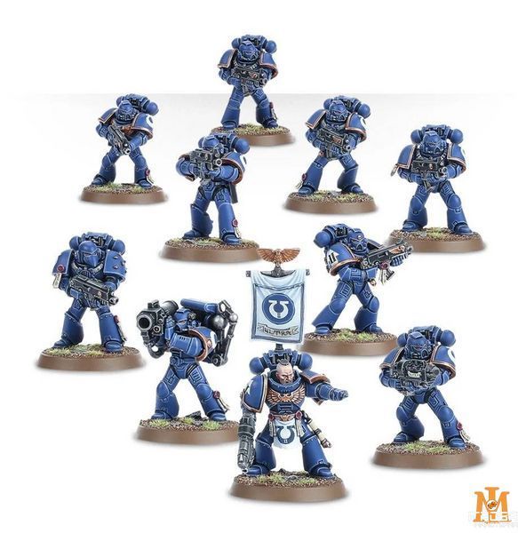 Ігровий набір GW - Warhammer 40000: Space Marines - Tactical Squad 99120101316 фото