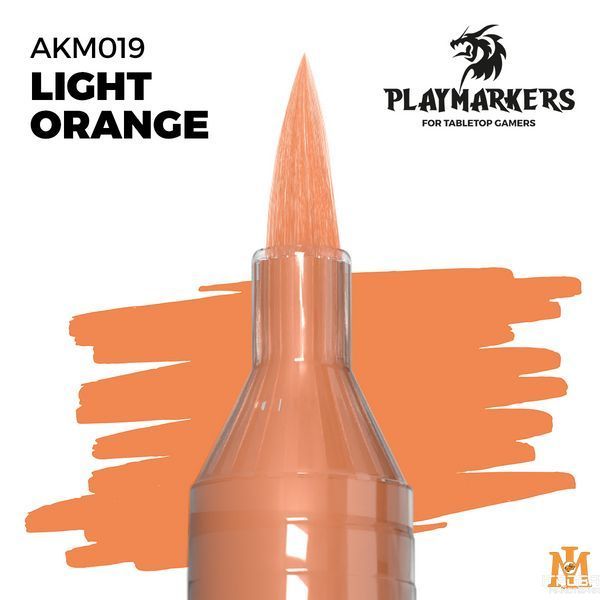 Маркер AK - Світло-помаранчевий AKM019 фото