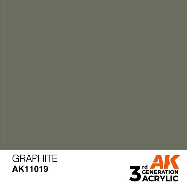 Фарба AK - Standard: Graphite AK11019 фото