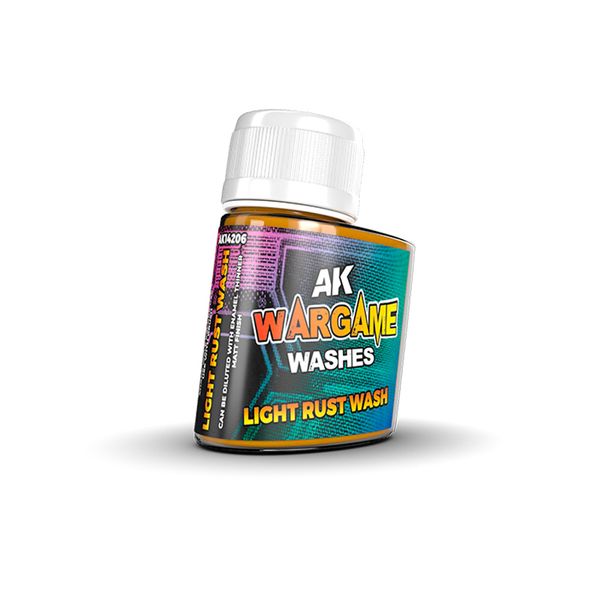 Фарба AK - Washes: Light Rust Wash (35ml) AK14206 фото