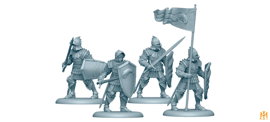Настільна гра CMON (доп) - A Song of Ice & Fire: Tabletop Miniatures Game &ndash; Tully Sworn Shields / Пісня Льоду й Полум*я: Вірні щити Таллі SIF1105 фото