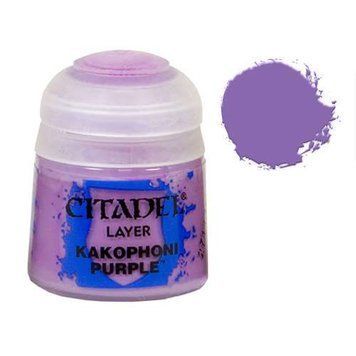 Фарба Citadel - Layer: Kakophoni Purple (12ml) (6-pack) 9918995128906 фото