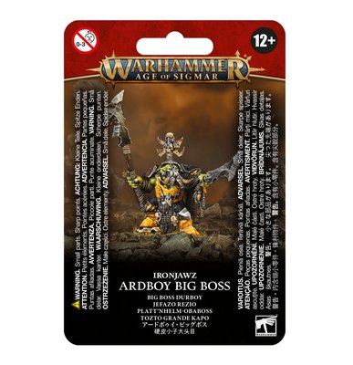 Мініатюра Warhammer Age of Sigmar Ardboy Big Boss 99070209010 фото