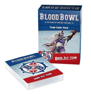 Ігровий набір GW - BLOOD BOWL: DARK ELF TEAM CARD PACK 60050912001 фото