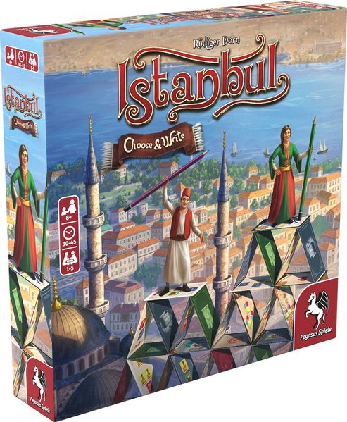 Настольная игра Pegasus Spiele - Istanbul: Choose & Write (Англ) 55114G фото