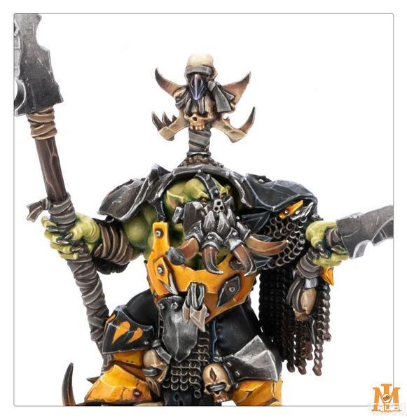 Игровой набор GW - Age of Sigmar: Orruk Warclans - Ardboy Big Boss 99070209010 фото