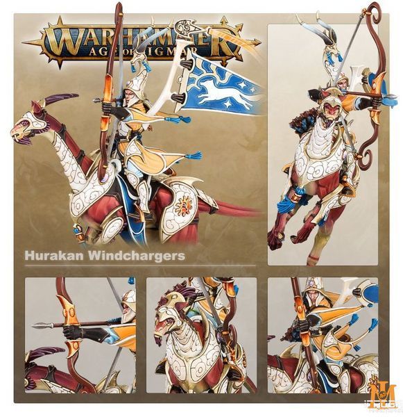 Ігровий набір GW - Age of Sigmar: Lumineth Realm-lords - Hurakan Windchargers 99120210052 фото