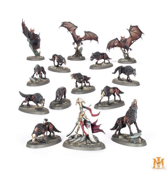 Игровой набор GW - Age of Sigmar. Dawnbrinderg: Soulblight Gravelords - Fangs of The Blood Queen 99120207170 фото