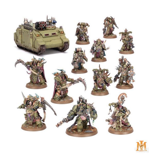 Игровой набор GW - Warhammer 40000: Combat Patrol - Death Guard 99120102194 фото