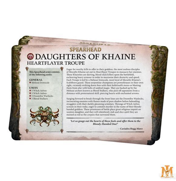Ігровий набір GW - Age of Sigmar: Faction Pack - Daughters of Khaine (Eng) 60050212002 фото