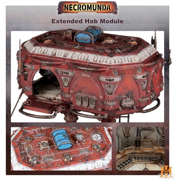 Ігровий набір GW - Necromunda: Thatos Pattern - Extended Hab Module 99120599048 фото