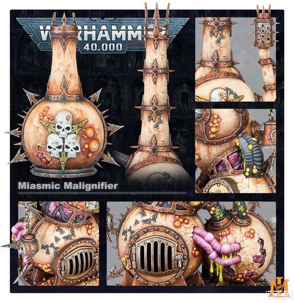Террейн GW - Warhammer 40000: Death Guard - Miasmic Malignifier 99120102118 фото