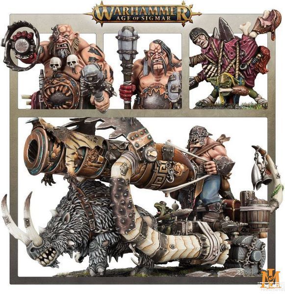 Игровой набор GW - Age of Sigmar: Vanguard - Ogor Mawtribes 99120213026 фото