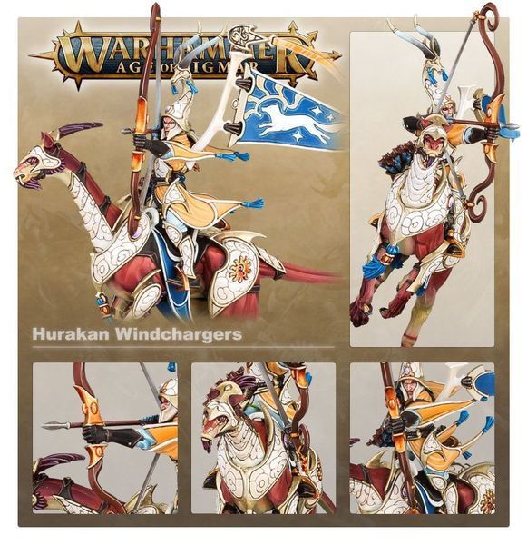Игровой набор GW - Age of Sigmar: Lumineth Realm-lords - Hurakan Windchargers 99120210052 фото