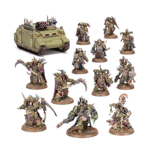 Игровой набор GW - Warhammer 40000: Combat Patrol - Death Guard 99120102194 фото