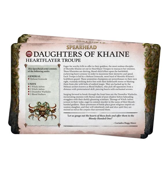 Игровой набор GW - Age of Sigmar: Faction Pack - Daughters of Khaine (Eng) 60050212002 фото