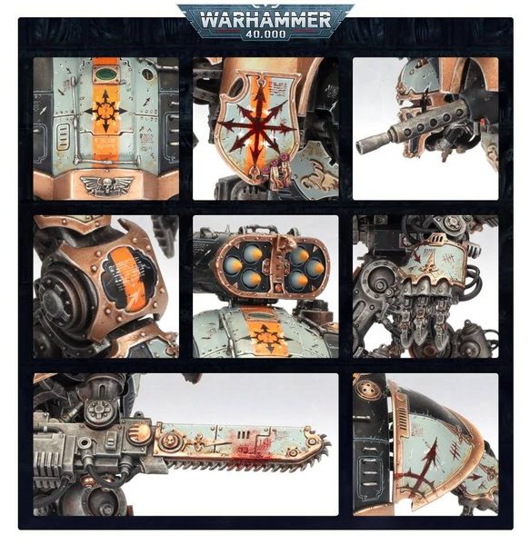 Игровой набор GW - WARHAMMER 40000: CHAOS SPACE MARINES - ABADDON THE DESPOILER 99120102101 фото