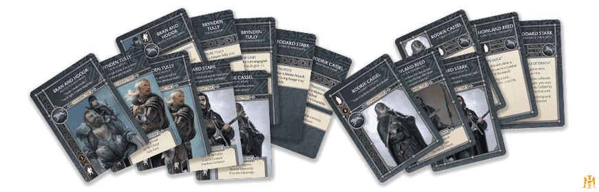Настольная игра CMON (доп) - A Song of Ice & Fire: Tabletop Miniatures Game &ndash; Stark Heroes Box 1 / Песня Льда и Огня: Герои Старков, коробка 1 SIF1109 фото