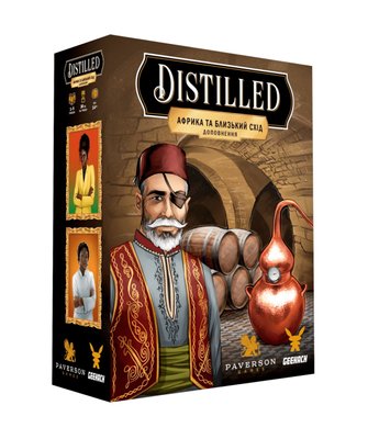 Настольная игра Geekach - Distilled. Африка и Ближний Восток (дополнение) (Укр) GKCH066AM фото