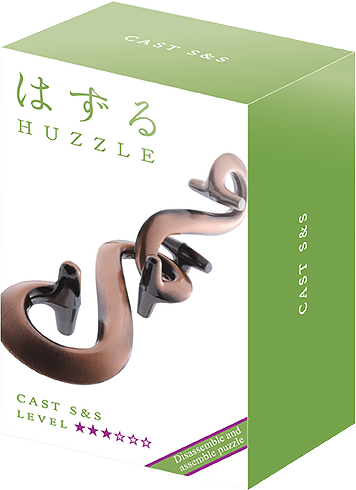 Головоломка Hanayama - 3* Huzzle Cast - S and S (С и С) 515032 фото