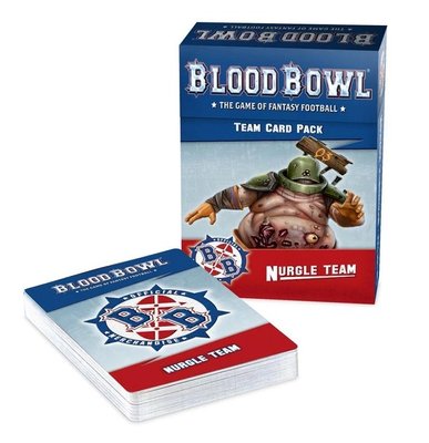 Ігровий набір GW - BLOOD BOWL: NURGLE TEAM CARD PACK 60220901003 фото