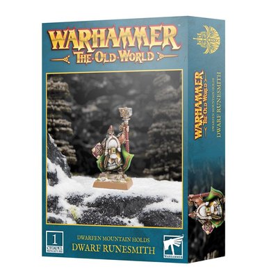Ігровий набір GW - WARHAMMER. THE OLD WORLD: DWARFEN MOUNTAIN HOLDS - DWARF RUNESMITH 99122705001 фото