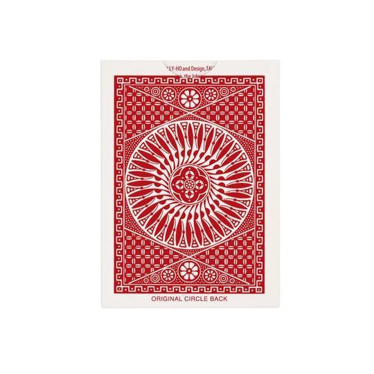 Карти гральні USPCC - Tally-Ho Poker 9 (Circle Back, Standard Index, червоні/сині) THCBSI фото