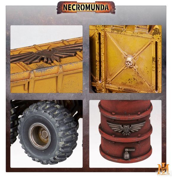 Игровой набор GW - Necromunda: Cargo-8 - Ridgehauler Trailer 99120599054 фото