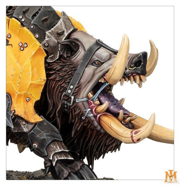 Ігровий набір GW - Age of Sigmar: Orruk Warclans - Tuskboss on Maw-grunta 99120209111 фото