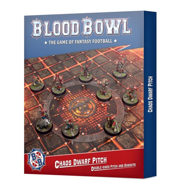 Ігрове поле GW - Blood Bowl: Chaos Dwarf Team Pitch & Dugouts 99220911001 фото