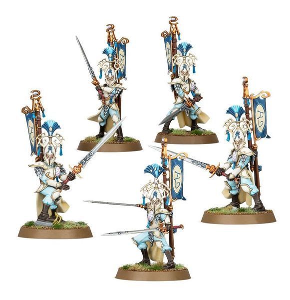 Игровой набор GW - Age of Sigmar: Lumineth Realm-lords - Vanari Bladelords 99120210054 фото