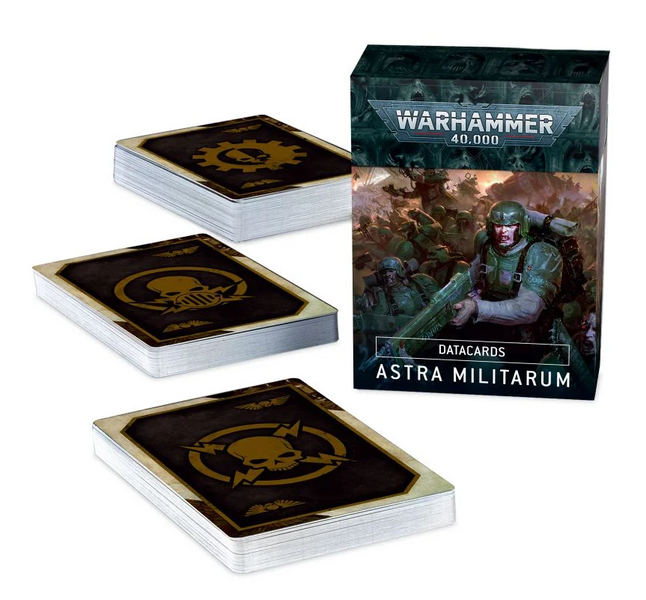 Ігровий набір GW - WARHAMMER 40000: DATACARDS - ASTRA MILITARUM (ENG) 60050105001 фото