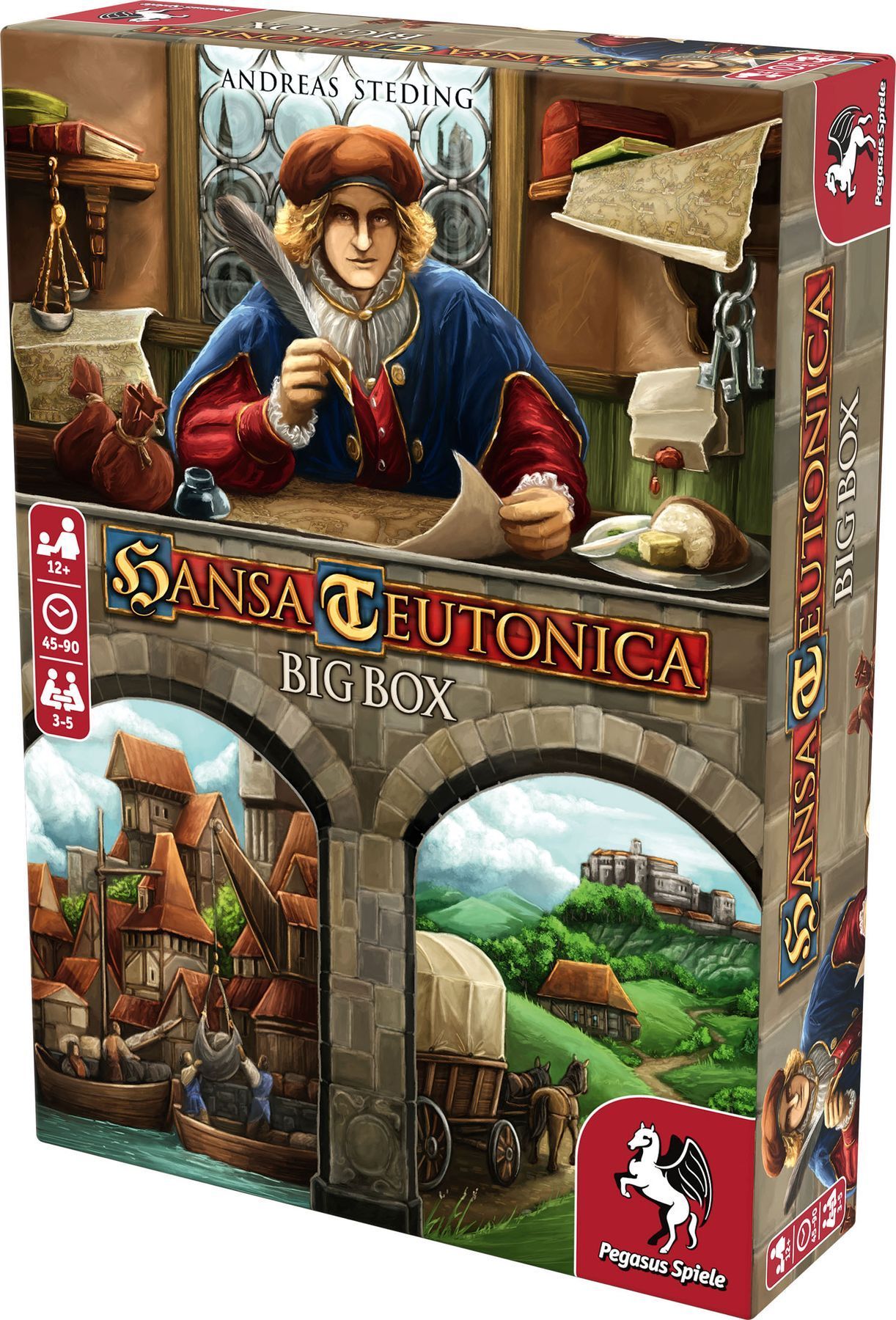 hansa spiel Настільна гра Pegasus Spiele - Hansa Teutonica Big Box (англ) 💡 купити