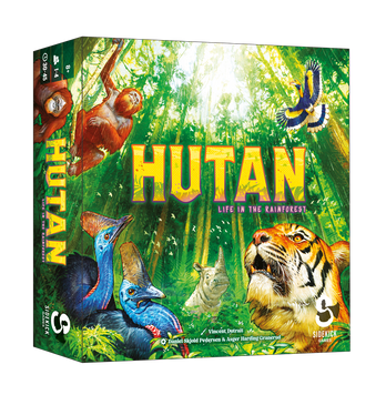 Настольная игра Lord of Boards - HUTAN: Життя в тропіках / HUTAN: Life in the Rainforest LOB2411UA фото